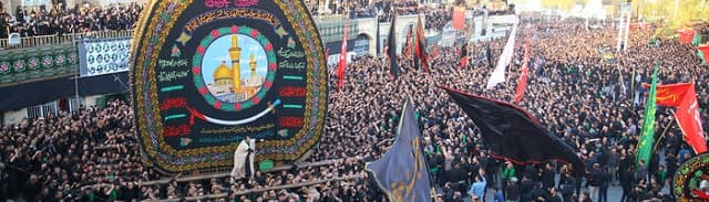 Йездтегі Мұхаррам шиіттердің екінші басшысын жоқтаудағы ежелгі дәстүрдің көрінісі
